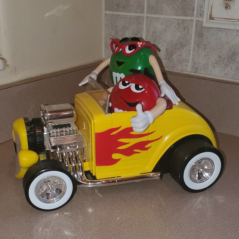 M&M's Rebels Without a Clue Hot Rod Car Candy Dispenser